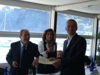 Enrico Gasperi_ novi ligure, premiazione